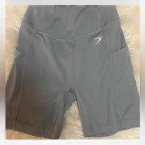 Gymshark Women's Gray Bike Shorts